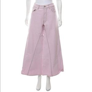 Ganni wide leg jeans